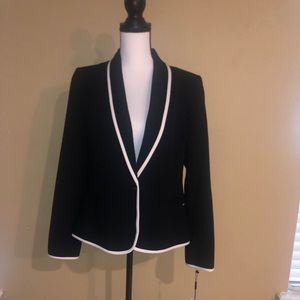 Calvin Klein NWT Black Suit Jacket size 10